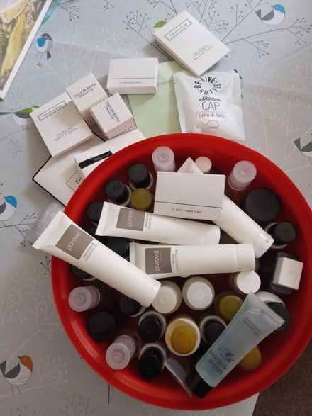 Photo of free Tub of bathroom products (Polwarth EH11) #1