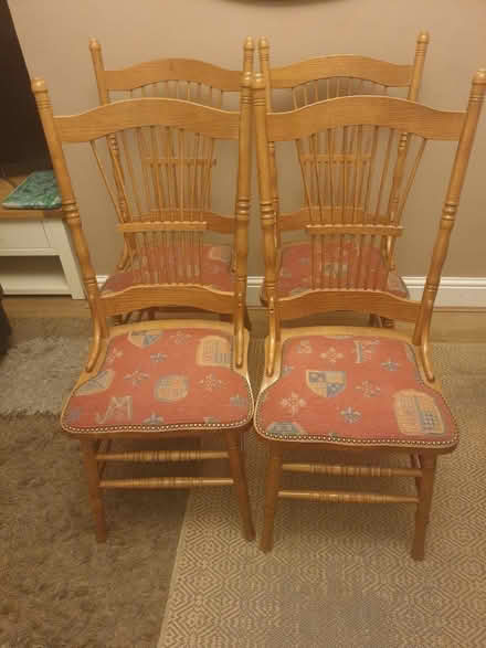 Photo of free 4 dining chairs (Spotland Bridge OL12) #1
