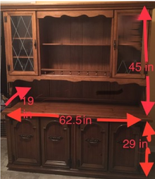 Photo of free Wooden Hutch (Richmond and Woodroffe) #1