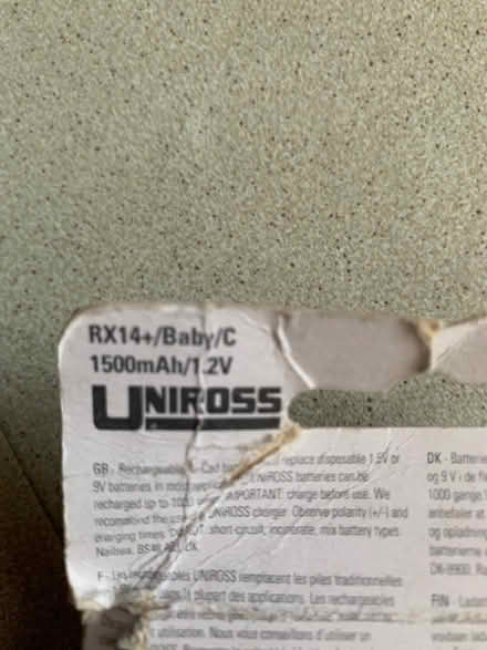 Photo of free Rechargeable batteries (Bilbrook WV8) #2