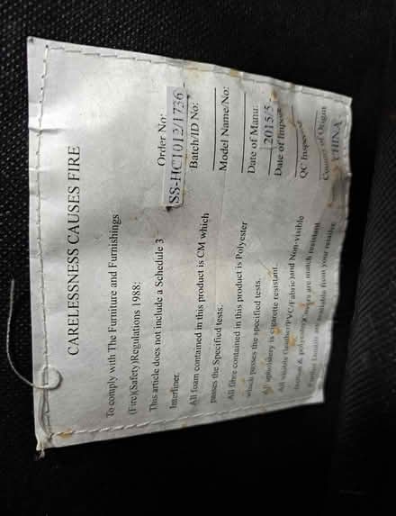 Photo of free 2 seater sofa (dawlish) #1