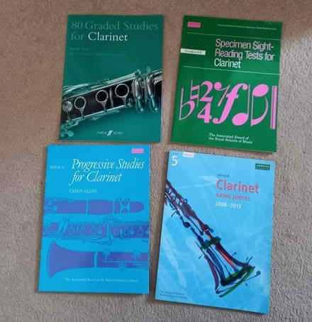 Photo of free Clarinet exercise books, grades 6-8 (BT9) #1