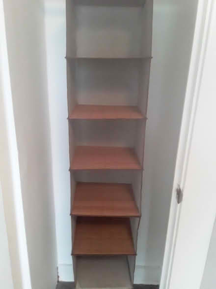 Photo of free 6-Shelf Bamboo Closet Organizer (Waverly) #1