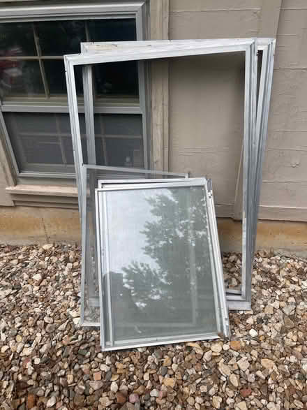 Photo of free Storm windows (63rd Woodson) #1