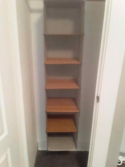 Photo of free 6-Shelf Bamboo Closet Organizer (Waverly) #2
