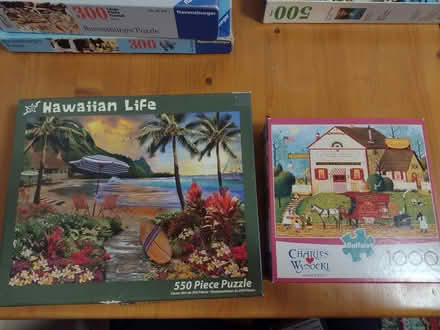 Photo of free Two jigsaw puzzles (Downtown Palo Alto) #1