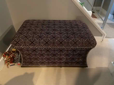 Photo of free Fabric covered ottoman (Reston\Herndon) #1