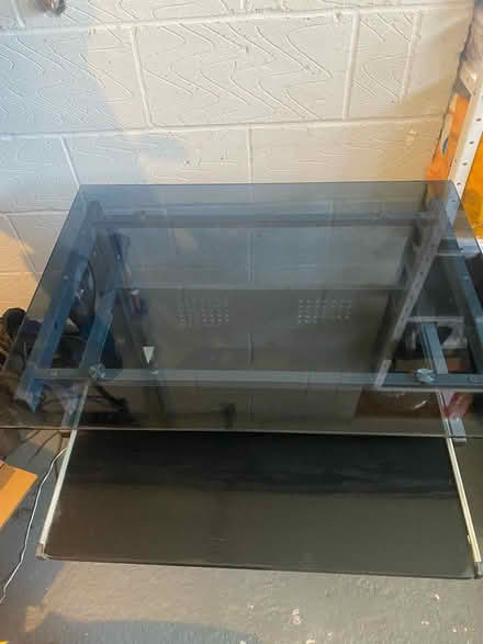 Photo of free Glass desk (Rainford St Helens) #2