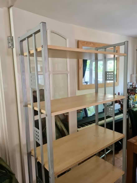 Photo of free Metal & Wood Shelving Unit (Prenton CH43) #4