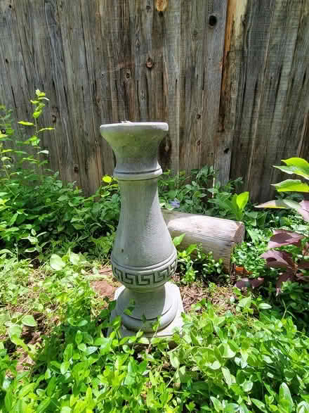 Photo of free Bird bath pedestal (Prospect and Taft Hill Road) #1