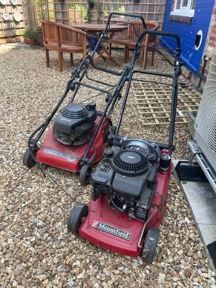 Photo of free Two petrol rotary mowing machines (Gosforth NE3) #1