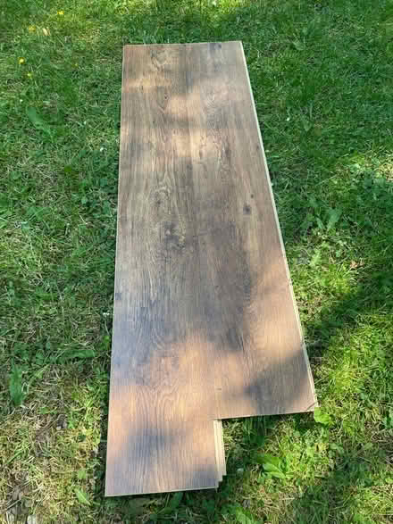 Photo of free Dark Pine Laminate Floor 4M Square (Saughall - CH1) #1