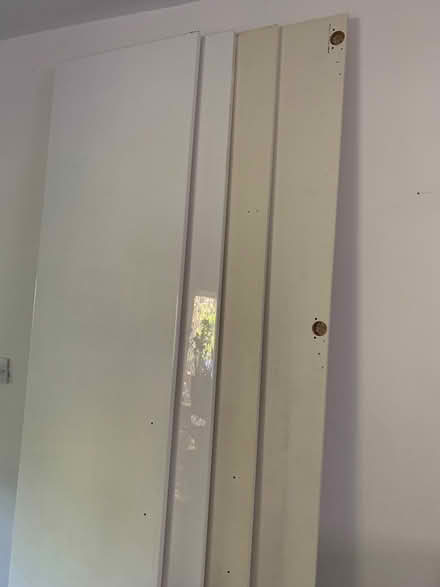 Photo of free Gloss white wardrobe/cupboard doors (SE15 Peckham) #1