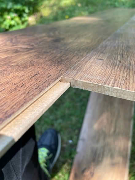 Photo of free Dark Pine Laminate Floor 4M Square (Saughall - CH1) #2