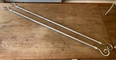 Photo of free Metal Curtain Poles (Cowplain) #1