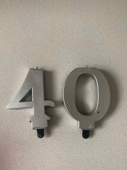 Photo of free 40th birthday candles (North Tonbridge TN10) #1