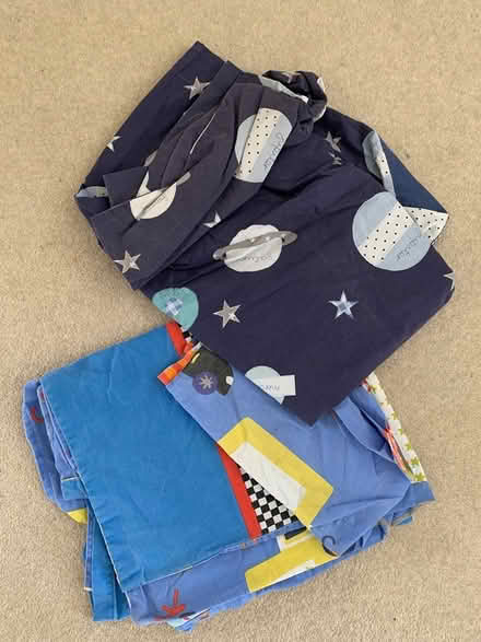 Photo of free Toddler cot bedding (Kelshall) #1