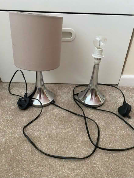 Photo of free 2 x Touch Table Lamps (Totton SO40) #1