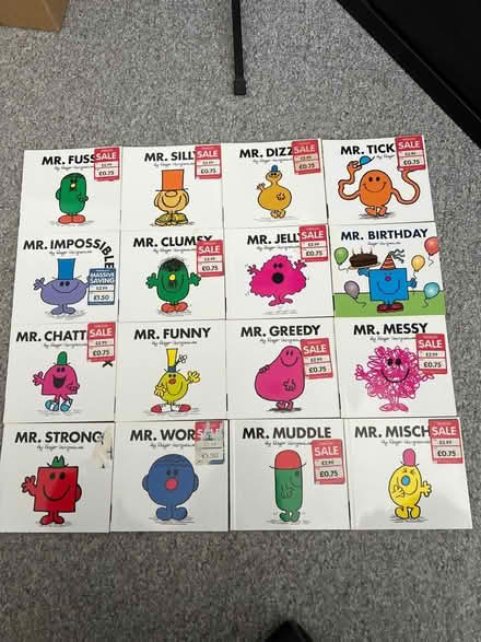 Photo of free 16x Mr Men Books (Cramlington NE23) #1