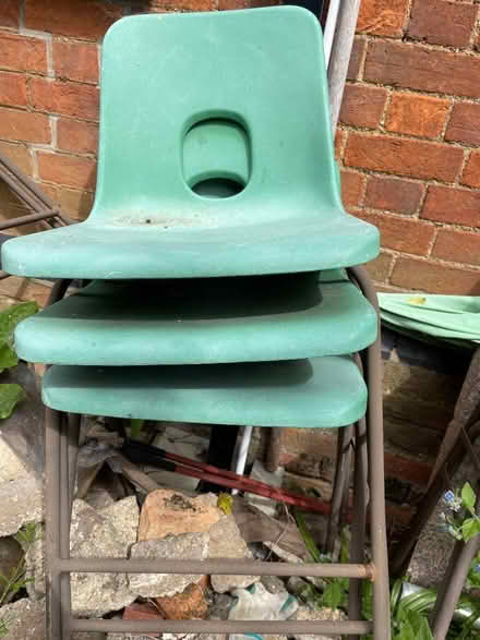 Photo of free 8 chairs (Castle MK40) #1