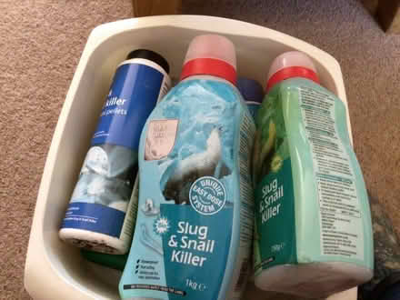 Photo of free Several containers of slug and snail pellets. (Woodmancote GL52) #1