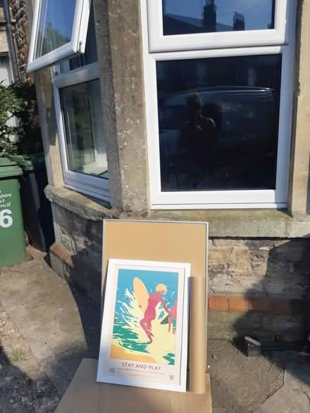Photo of free Big empty glass frame (SN15) #2