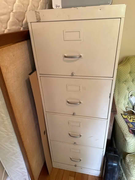 Photo of free Two file cabinets (Near downtown Greensboro) #1