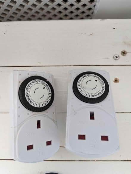 Photo of free 2x timer plug sockets (Chellaston DE73) #1