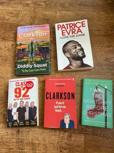 Photo of free 5 Books (Peel Hall Wythenshawe M22) #2