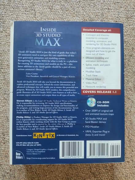 Photo of free Inside 3D Studio Max Book (Chingford, E4) #2