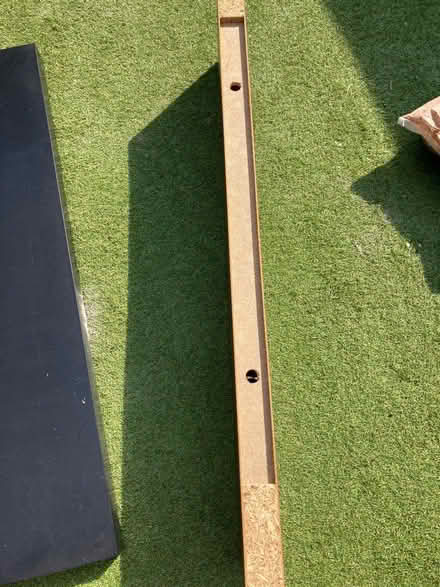 Photo of free 2 x black floating Ikea shelves (Urmston) #2