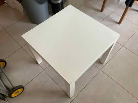 Photo of free square table, white (Hala LA1) #1