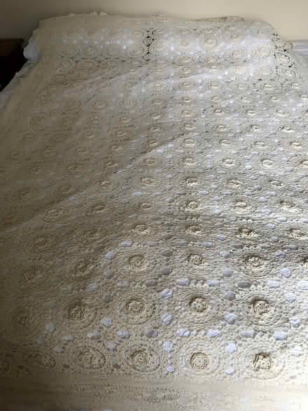 Photo of free Crocheted bedcover - never used (Milverton TA4) #3