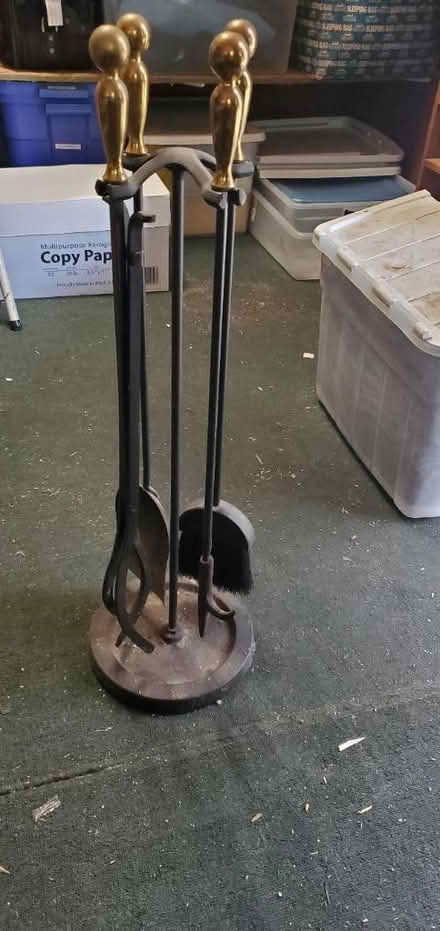Photo of free Fireplace tools - cast iron (San Mateo) #1