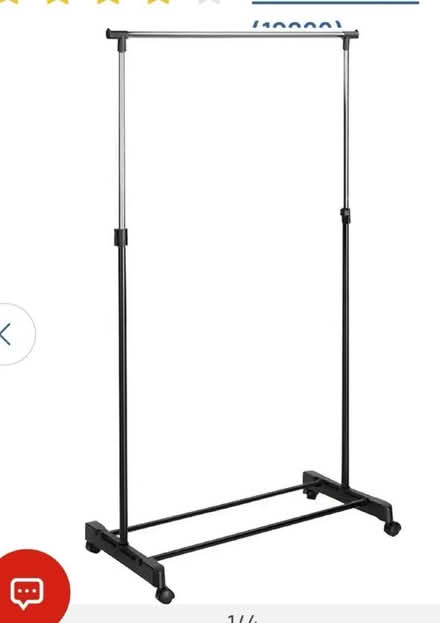 Photo of Freestanding clothes rail. (Torbrex FK7) #1