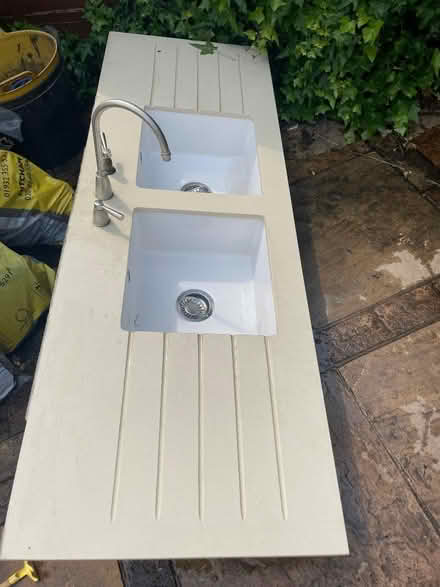 Photo of free Double ceramic sink (Teddington TW11) #1
