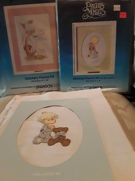 Photo of free Precious moments stitchery kits (Wynford) #1