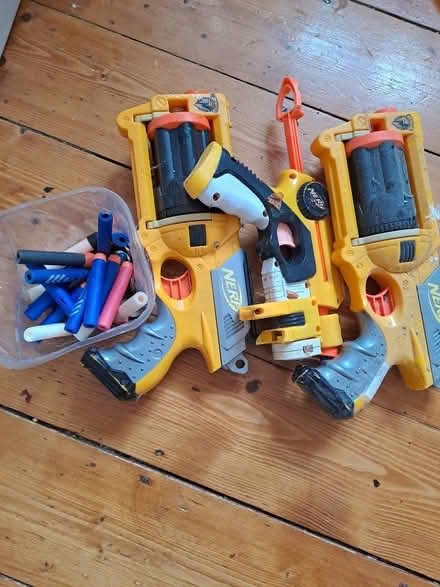 Photo of free Nerf gun x3 (South Gosforth NE3) #1