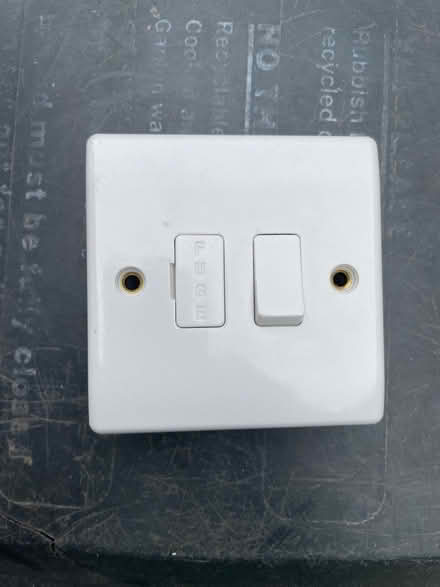 Photo of free Fused switch white (Guildford GU2) #1