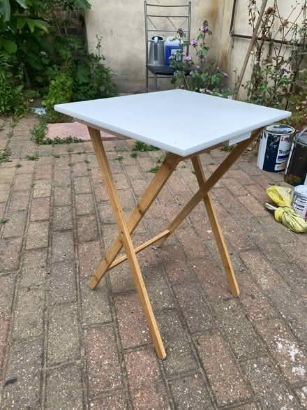 Photo of free Little foldable table (Leyton) #2