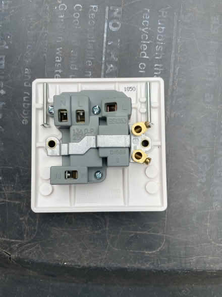 Photo of free Fused switch white (Guildford GU2) #2