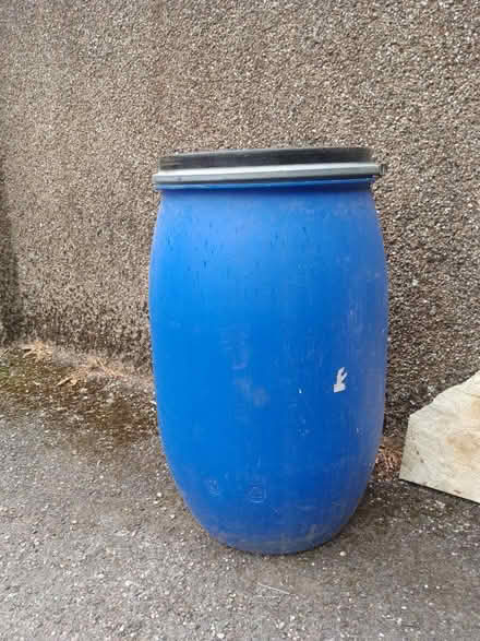 Photo of free Blue Plastic Barrel (Dunkeswell) #1