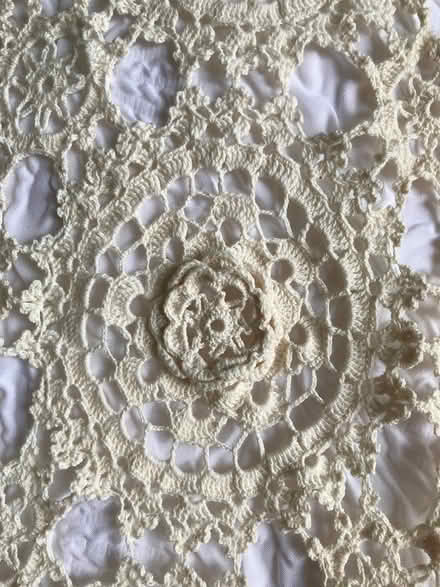 Photo of free Crocheted bedcover - never used (Milverton TA4) #1