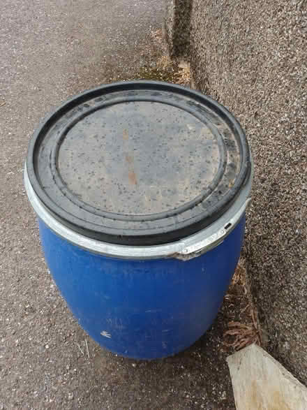 Photo of free Blue Plastic Barrel (Dunkeswell) #2