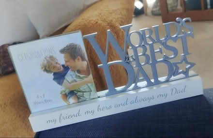 Photo of free World best dad photo frame (Whoberley CV5) #2