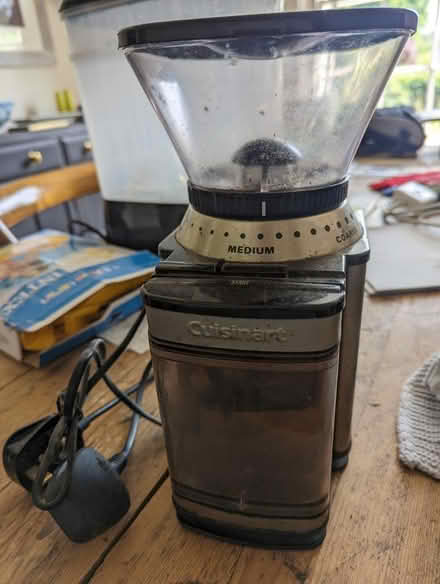 Photo of free Cuisinart Coffee Grinder - broken (RH12) #1