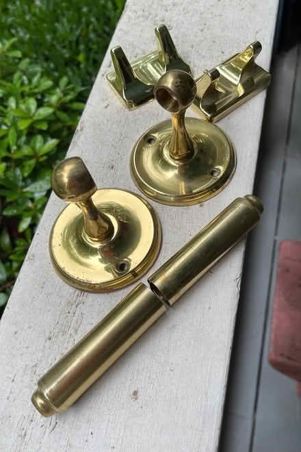 Photo of free Brass color bathroom accessories (North Forsyth County) #1