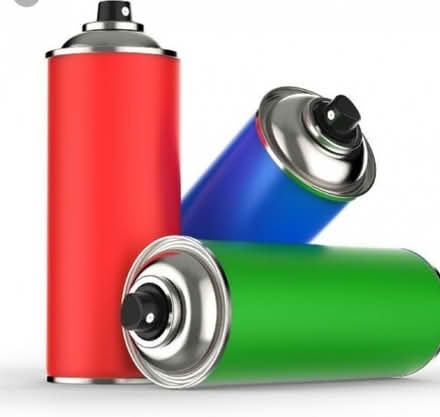 Photo of Bright coloured spray paint (Taunton Killams & Mountfield District Ward TA1) #1