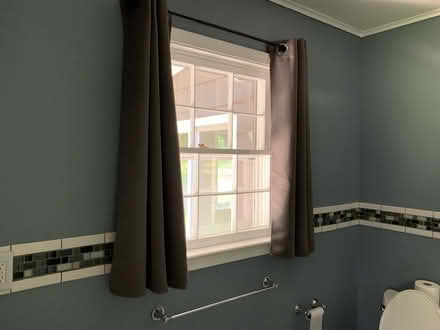 Photo of free Gray curtains (New Hope) #1
