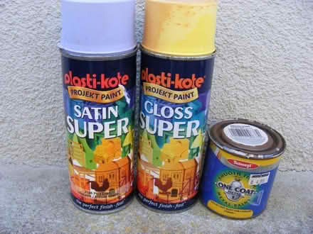 Photo of free Spray paint ands silver paint (Bath & North East Somerset BS31) #1